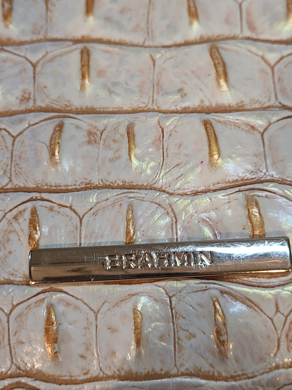 Brahmin Large Duxbury In Scallop Bondi EUC